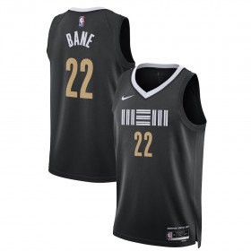 Canotte Uomo Memphis Grizzlies Desmond Bane Nike 2023-24 City Edition Nero Swingman